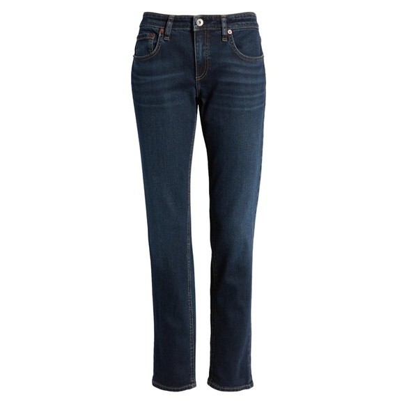 NWT Rag & Bone Jeans Dre Low Rise Boyfriend Jeans Bianca Dark Wash Size 26 | 2 - Picture 2 of 14
